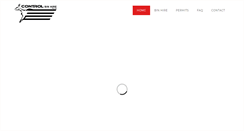 Desktop Screenshot of controlbinhire.com.au
